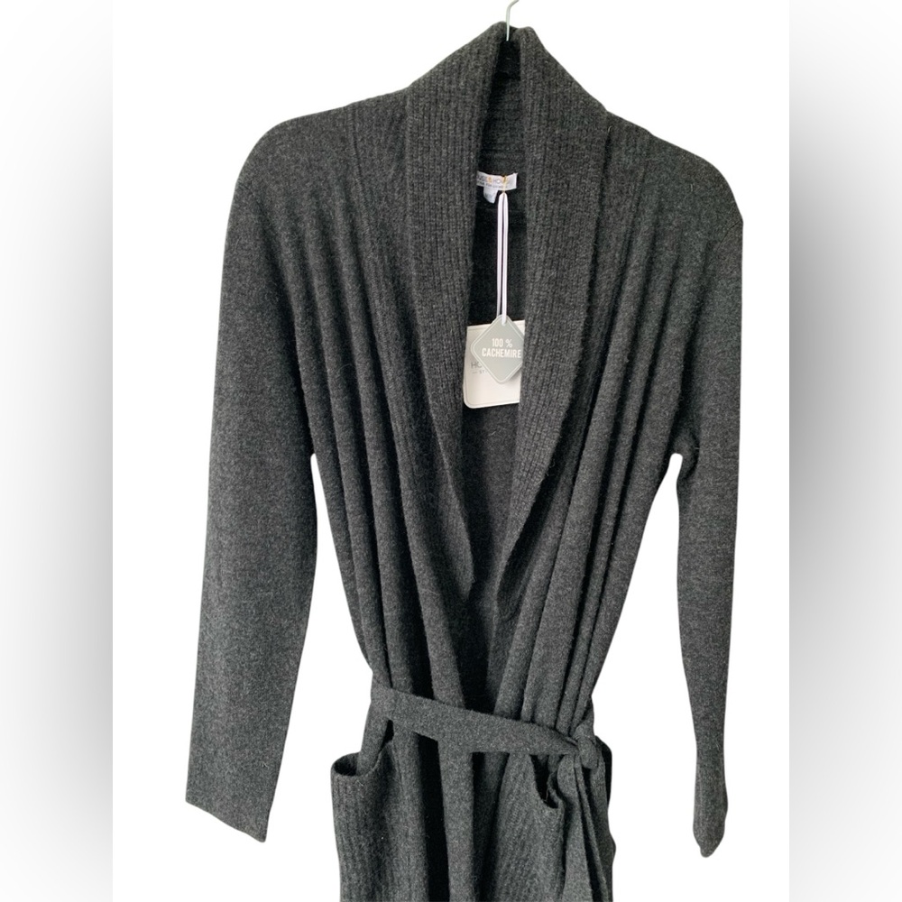 ❤️❤️❤️ House&Home 100% cashmere luxury robe size L ❤️❤️❤️ - Picture 3 of 11